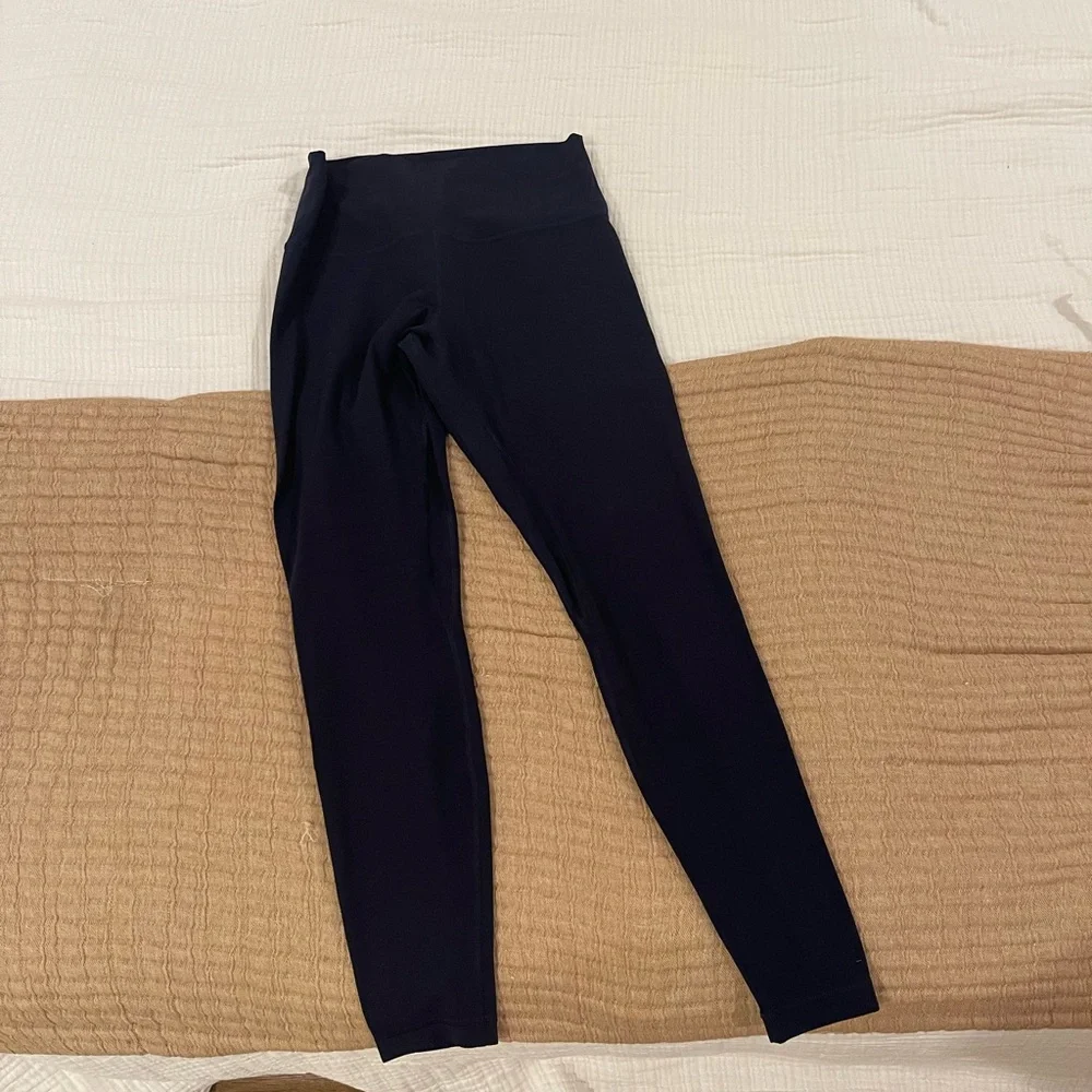 lululemon athletica Navy Workout Leggings